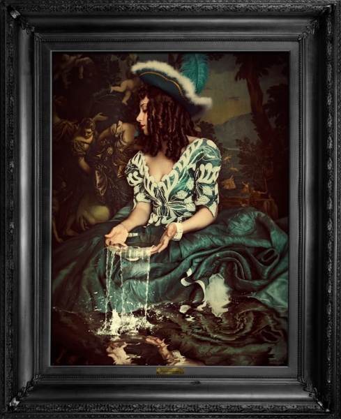 Luxury Wallpaper UK Canvas Print