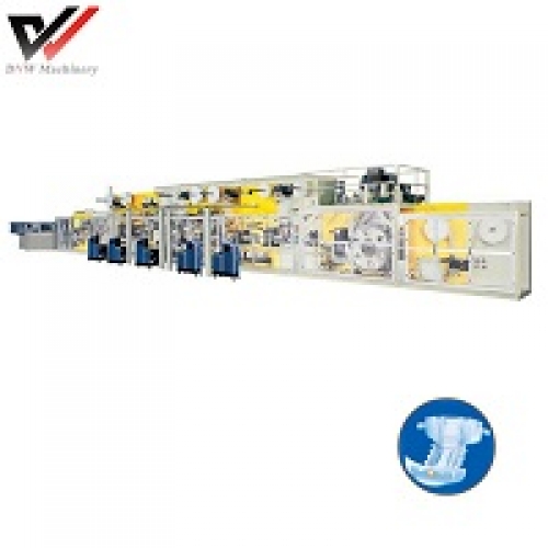 High Speed Baby Diaper Production Line